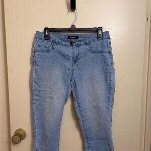 d. jeans Light Blue Women's Skinny capris